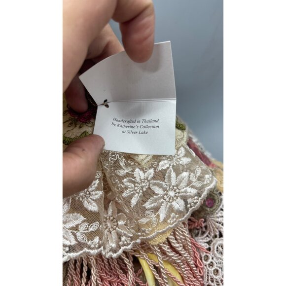 Victorian Katherine’s Collection Wayne Kleski Cat Doll Lace Floral Dress READ - Picture 3 of 8